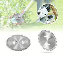 LUSQI 1/2pc Durable Teeth Grass Trimmer Head Blade Wood Brush Cutter Disc For Lawn Mower Garden Power Tools Weed Lawnmower Parts