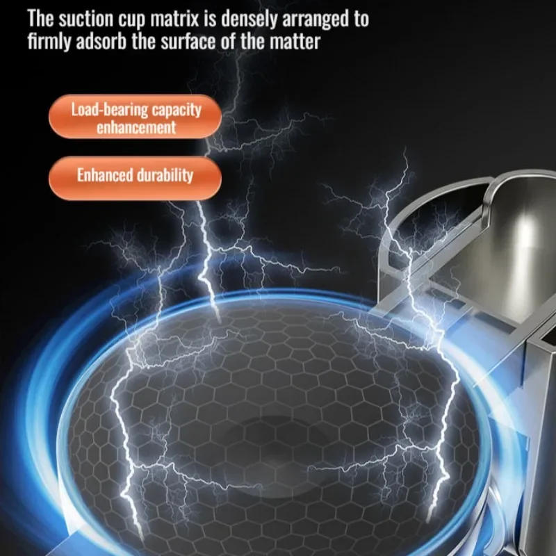 Description Picture 6 of itemNew Shower Head Supports 360° Adjustable Suction Cup Wall Mounted Handheld Shower Holder Punch-free Bathroom Accessories