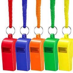 5/1Pcs Children Party Whistle Wedding Birthday Noise Maker Whistles Toys Kids Party Favors Funny Prop Small Plastic Speaker
