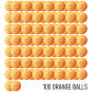 Orange 100 Balls