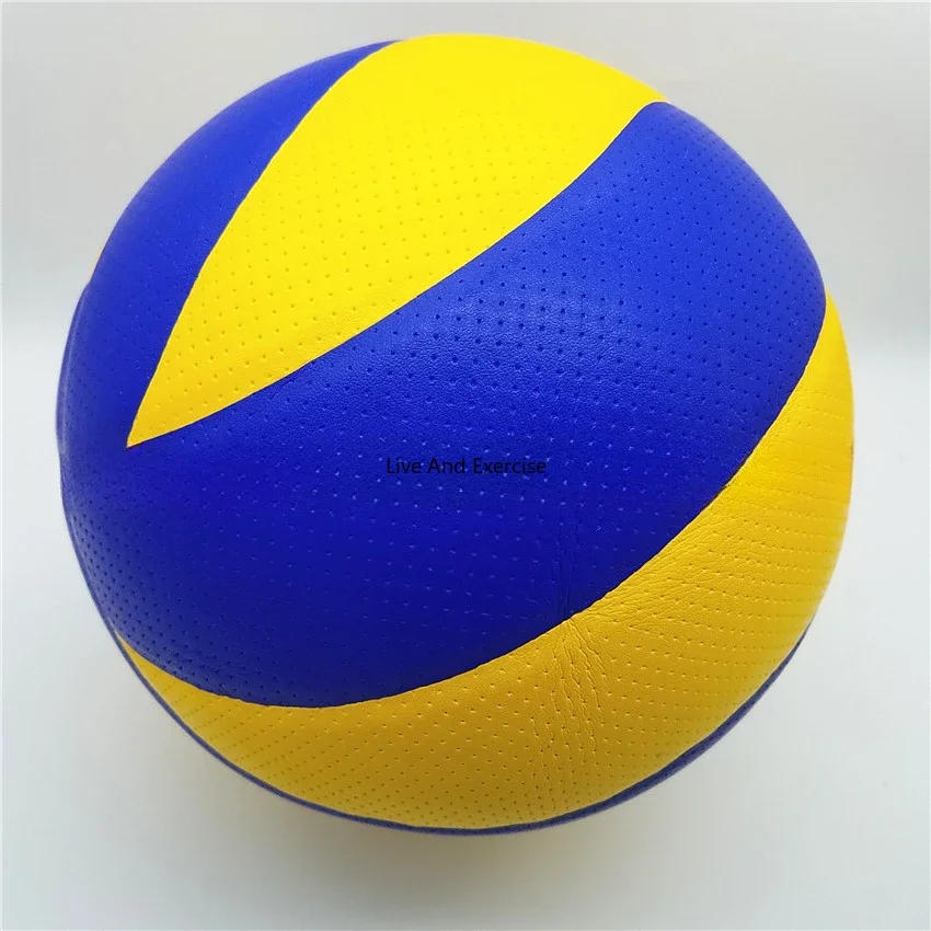 Description Picture 5 of itemIndoor Volleyball New High Quality Leather PU Soft Outdoor Beach Volleyball Hard Volleyball MVA300/MVA200 Training Game Ball