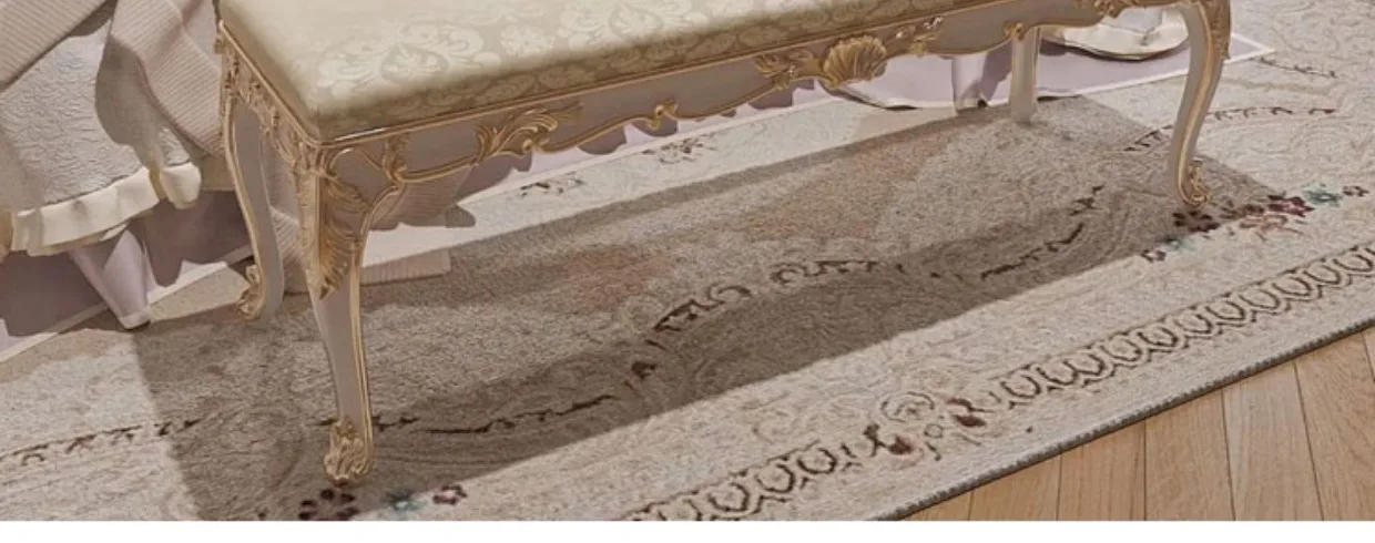 Description Picture 6 of itemHigh End Modern Double Bed Headboard European Luxury Platform King Size Bed Frame Wood Safe Sleeping Cama De Casal Furniture