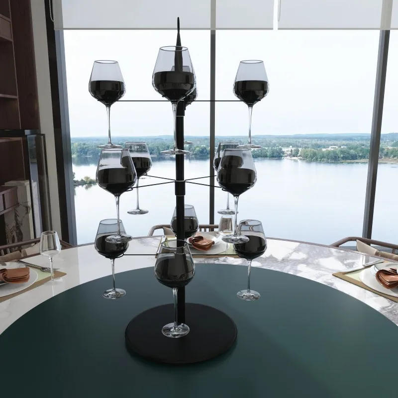 Description Picture 6 of itemCocktail Tree Stand Wine Glass Display Drinks Holders Champagne Cocktails Martini Cocktail Wine glass holder Wine glass storage