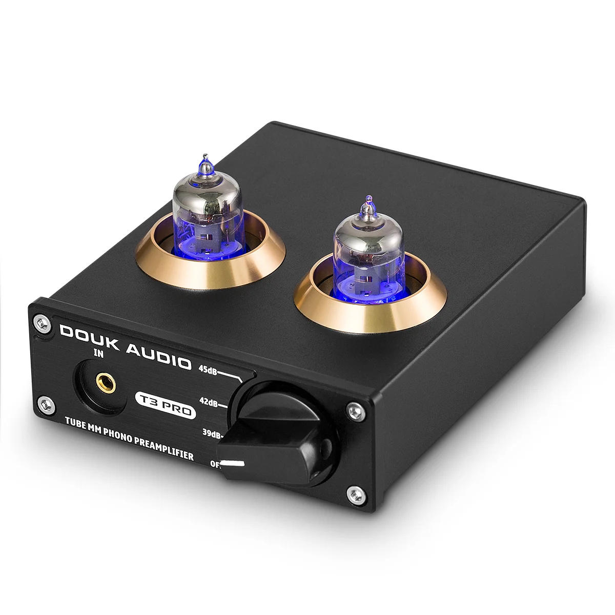 Description Picture 3 of itemNobsound Mini MM RIAA Phono Stage Turntable Preamp HiFi Stereo Audio Vacuum Tube Preamplifier Dekstop AUX Preamp