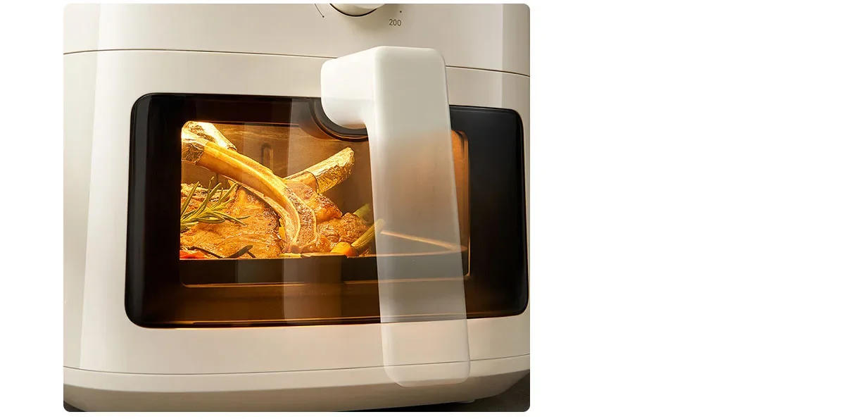 Description Picture 6 of itemMijia Smart Air Fryer N1 5L,Flip-free cooking,Large 5L capacity,Transparent window design,Chicken Fry Machine 220V CN Version