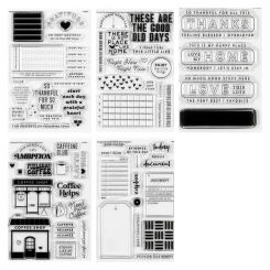 English Clear Stamp Seal For DIY Scrapbooking Album Decorative Clear Stamp  A8003