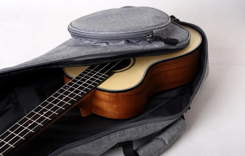 Description Picture 6 of itemNew Cotton 23inch Ukulele Bag Soft Case Gig Waterproof Oxford Cloth Ukelele Hawaii Four String Guitar Backpack
