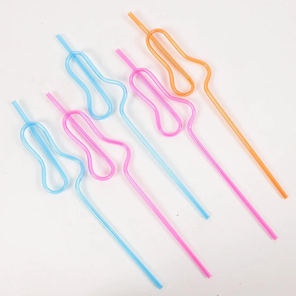 Description Picture 5 of item10Pcs Funny Penis Drinking Straws Bachelorette Hen Party Bridal Shower Favors Bride To Be Bar Straw Birthday Wedding Party Decor