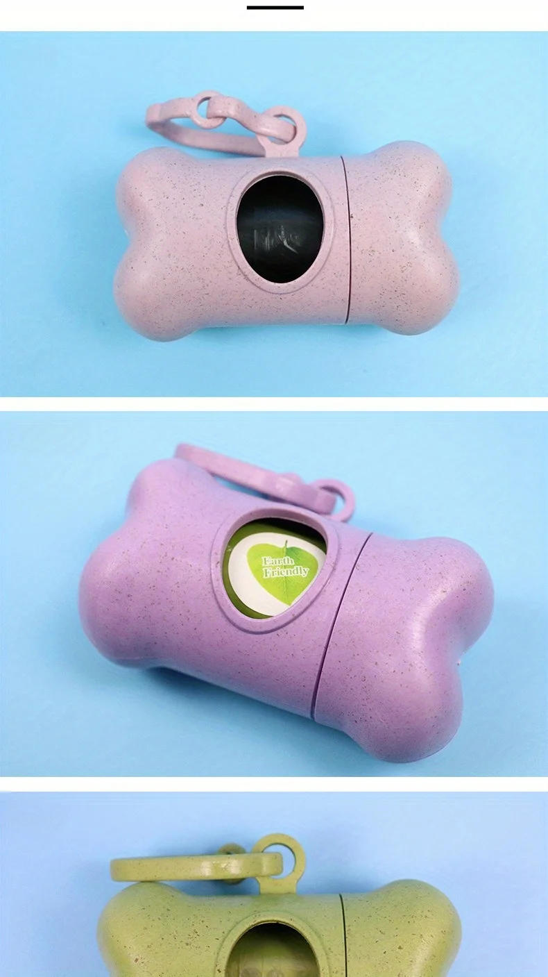 Description Picture 4 of itemWalk-Dog Garbage Bag Box Pet Waste Disposal Holder Dispensers Poop Bags Set Trash Cleaning Supplies Pet Poop Bags Dispenser