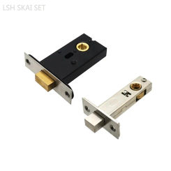 Invisible Door Lock Latches Fire Hydrant Access Door Lock Bolts Bathroom Single Tongue Lock Body Household Hardware Accessories