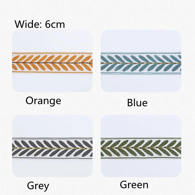 Description Picture 2 of itemEthnic Clothing Webbing, Home Textile, Garment Sewing Material, National Ribbon, DIY Curtain, Sofa Decoration, 1m
