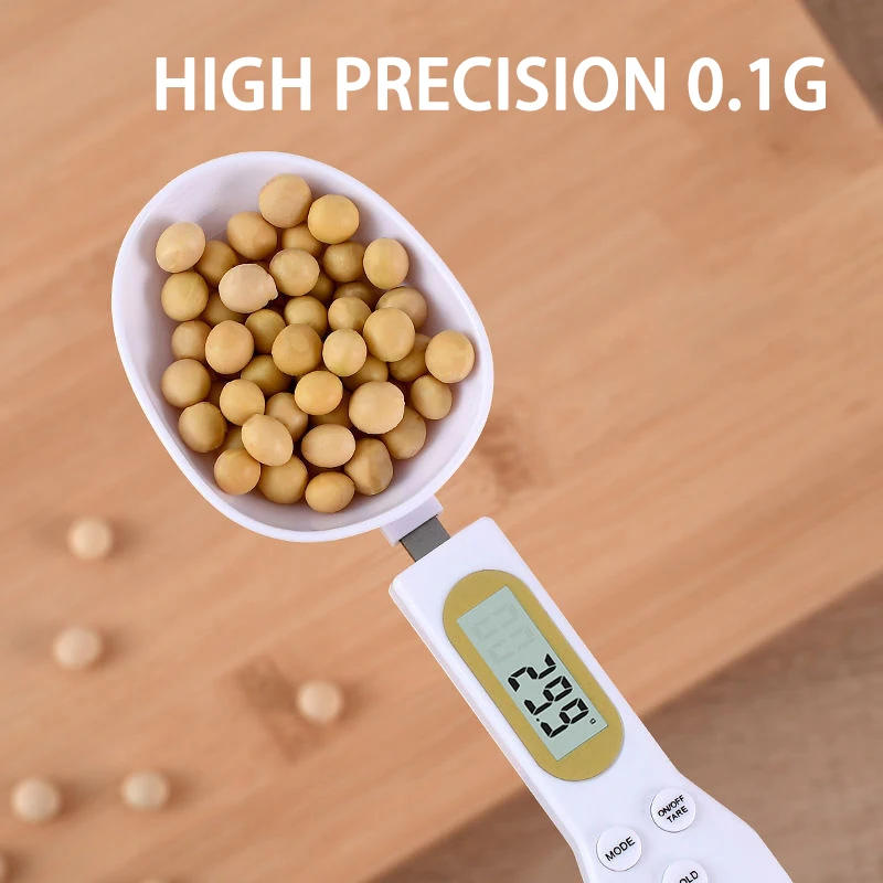 Description Picture 6 of itemWeight Measuring Spoon LCD Digital Kitchen Scale 500g 0.1g Measuring Food Spoon Scale Mini Kitchen Tool for Milk Coffee Scale