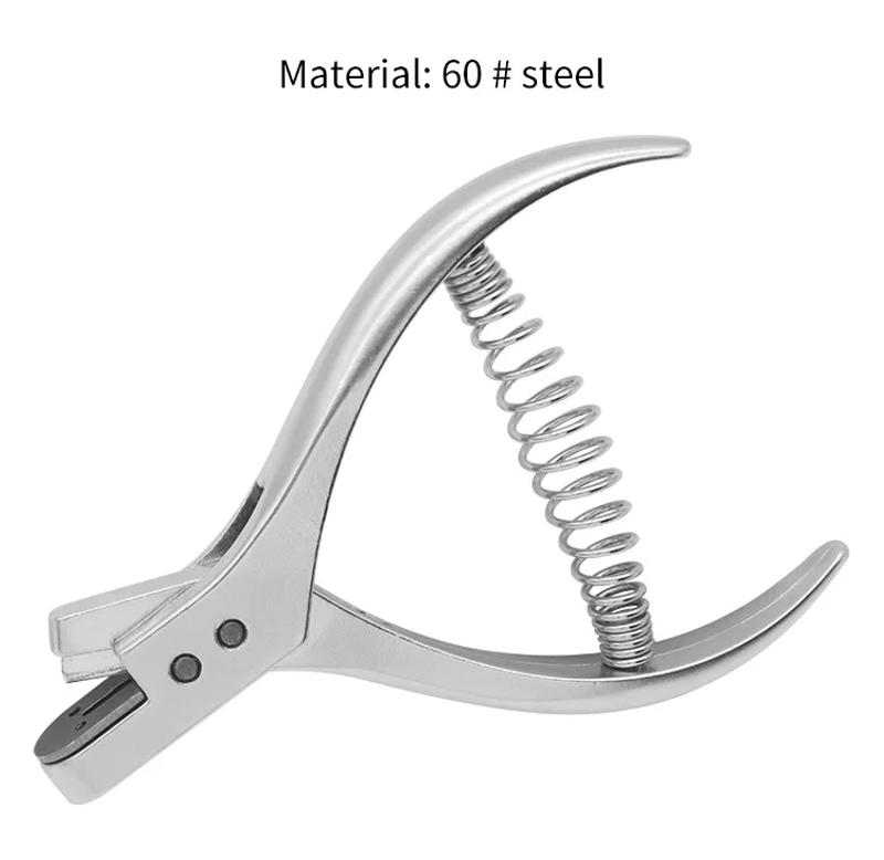 Description Picture 2 of itemU-shaped Notch Punching Pliers DIY Steel Pattern Hole Notcher Sewing PliersTailor Opening Pincers Tailors Fabric Punch Marker