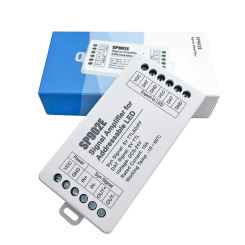 SP902E SPI Signal Amplifier Repeater For WS2812 WS2811 WS2813 RGB Addressable IC LED Pixel Strip Programmable Matrix Panel Light