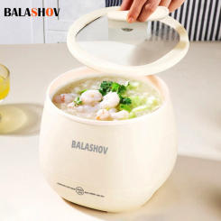 220V Electric Mini Rice Cooker Portable Multifunctional rice cooker 1-2 people Non Stick Pots for Cooking Kitchen Home Appliance