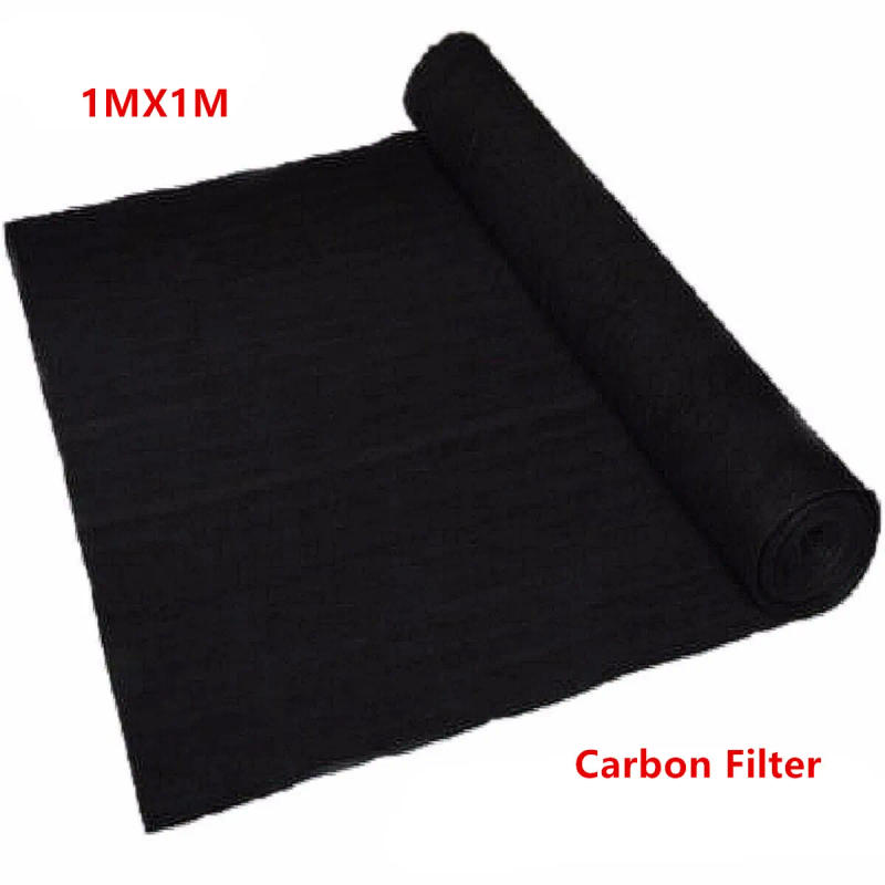 Description Picture 2 of itemCustom 1mx1m Thickness 5/10mm Home Black Air Conditioner Activated Carbon HEPA Air Purifiers Accessories Purifier Filter Fabric