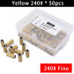 Yellow 240 50pcs