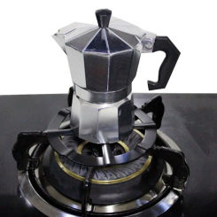 Gas Stove Bracket Iron Gas Stove Cooker Plate Coffee Moka Pot Stand Reducer Ring Coffee Pot Holder Kitchen Cookware Accessories