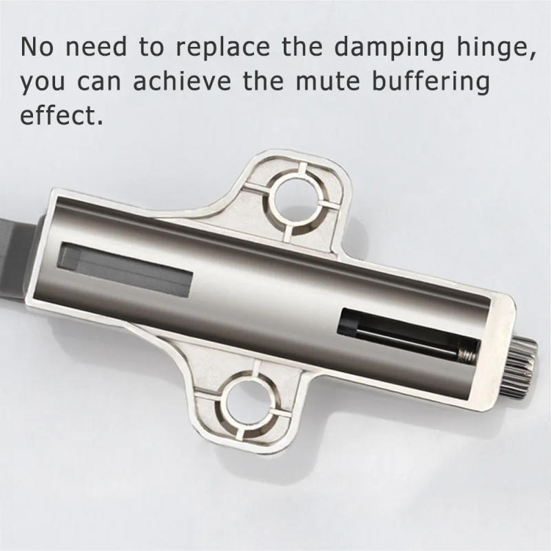 Description Picture 5 of itemZinc Alloy Universal Door Damper Buffer Hardware Kitchen Cabinet Mute Door Bumper Cabinet Door Closing Shock Absorber Silencer