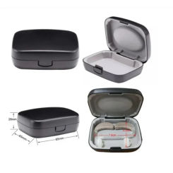 Large Capacity Hearing Aids Protective Case Protector Dust & Waterproof Protection Hearing Aids Storage Case Portable Outdoor