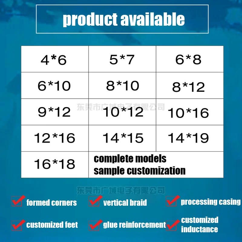 Description Picture 4 of itemInductance coil I-Shaped Inductors 10x12mm 150uh 220uh 330uh 470UH 1mh 1.5mh 4.7MH For Switching Power Supplies