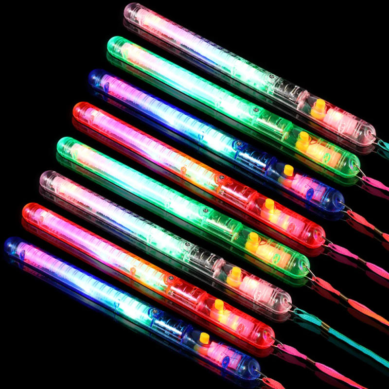 Description Picture 4 of itemFlashing LED Wand Sticks Glowing Cheer Wands Multicolor Light Up Wands Glow In The Dark Wand Stick for Wedding Party Favor