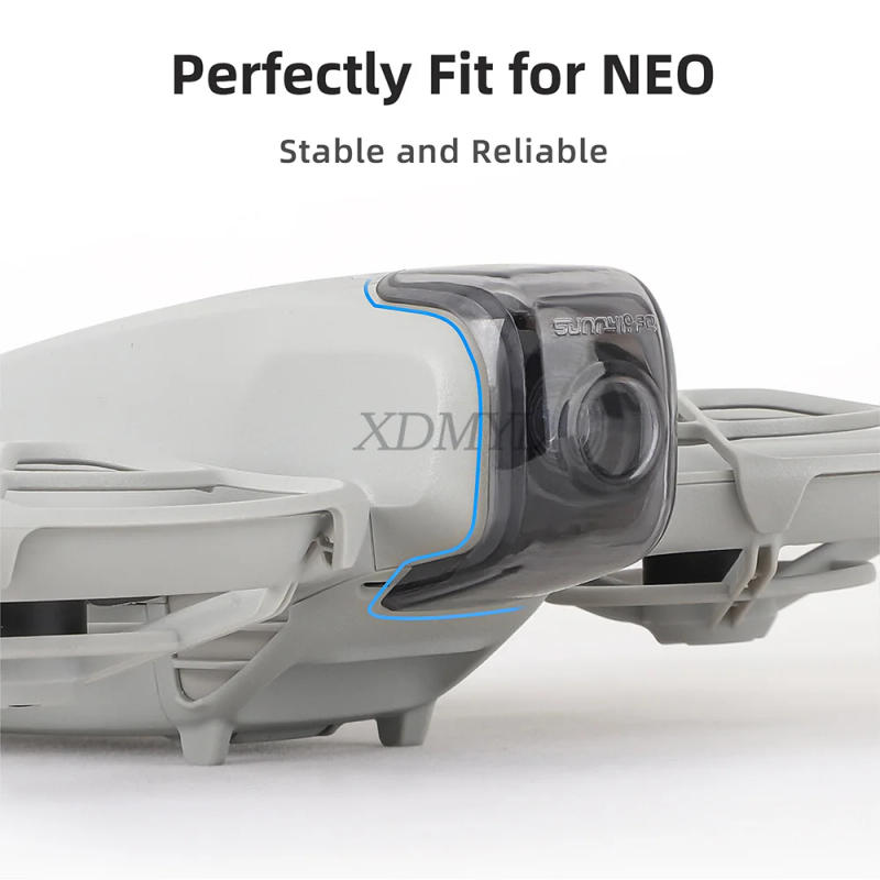 Description Picture 6 of itemFor DJI Neo Gimbal Plastic Lens Cover Transparent Grey Simple Scratch Resistant Protective Cover Lens Case Drone Accessories