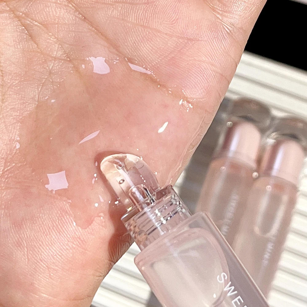 Description Picture 5 of itemPlumping Jelly Lip Gloss Lasting Moisturizing Transparent Lip Oil Water Light Mirror Liquid Lipstick Women Lips Makeup Cosmetics