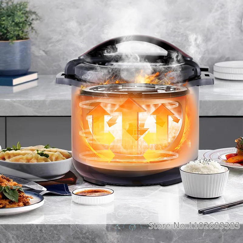 Description Picture 6 of itemElectric Rice Cooker 10L IMD Full Touch Panel Pressure Cooker Multi-function Stainless Steel Commercial or Household