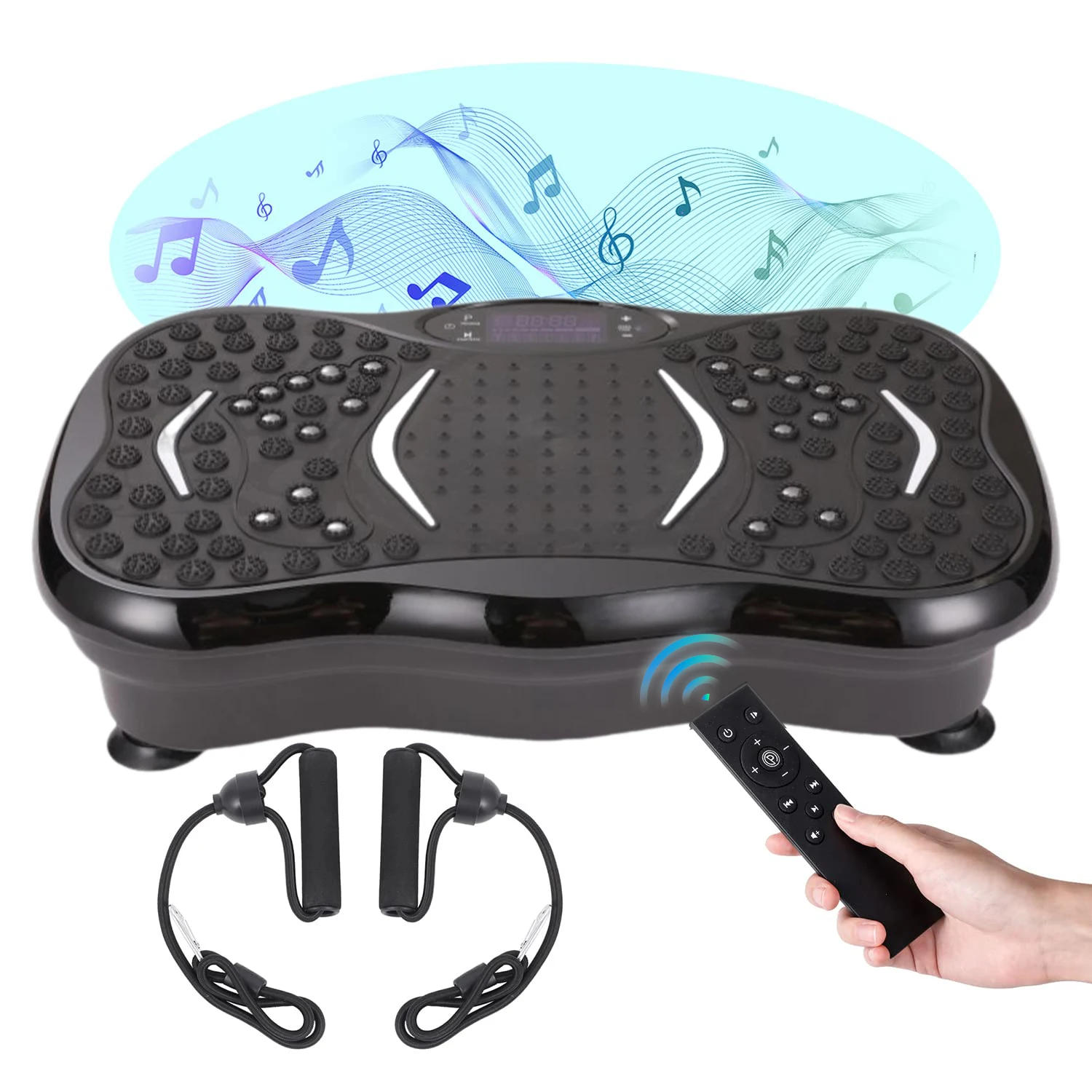 Description Picture 5 of itemVibrating Fat Shake,3D Vibration Plate Exercise Machine Power Fit Vibration Plate Crazy Fit Massage for Whole Body Slimming
