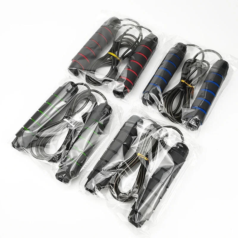 Description Picture 6 of itemJump Rope Fitness Workout Weighted Handle PVC Coated Steel Wire Adjustable Speed Skipping Rope Gym Equipment for Home