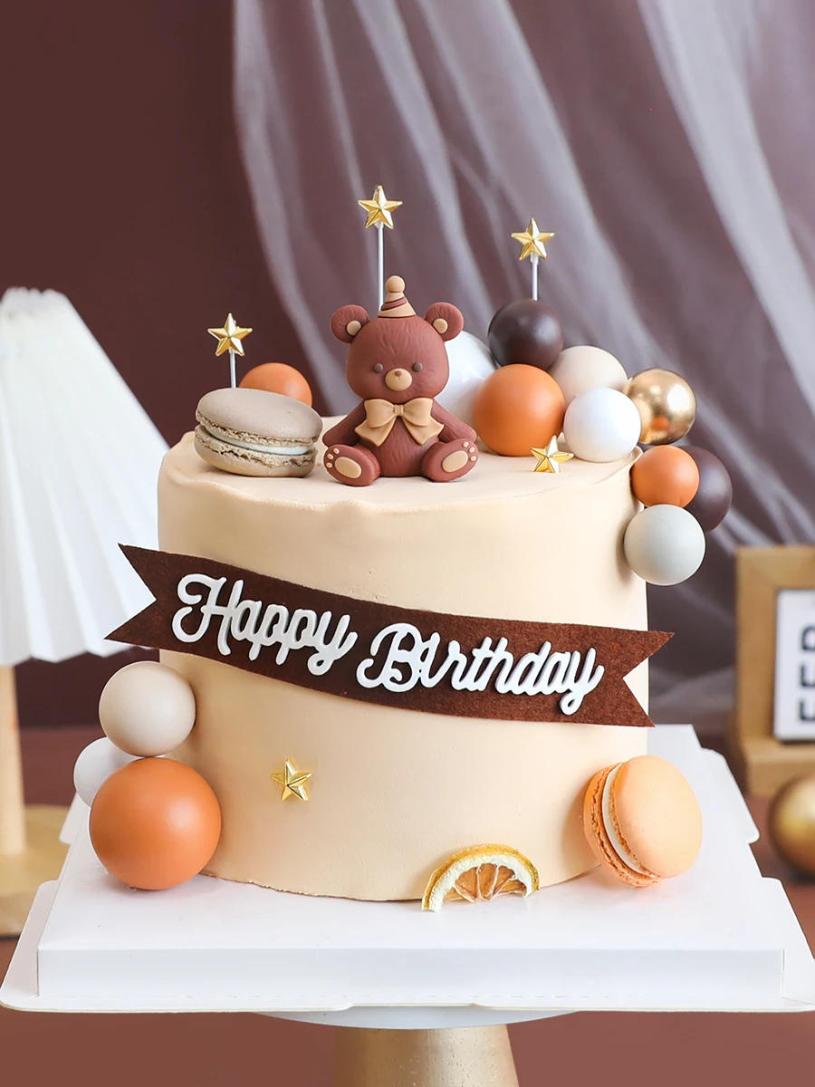 Description Picture 4 of item10pcs Colorful Ball Shaped Cake Toppers DIY Cake Decoration for Wedding Birthday Party Dessert Cupcake Props Baking Supplies