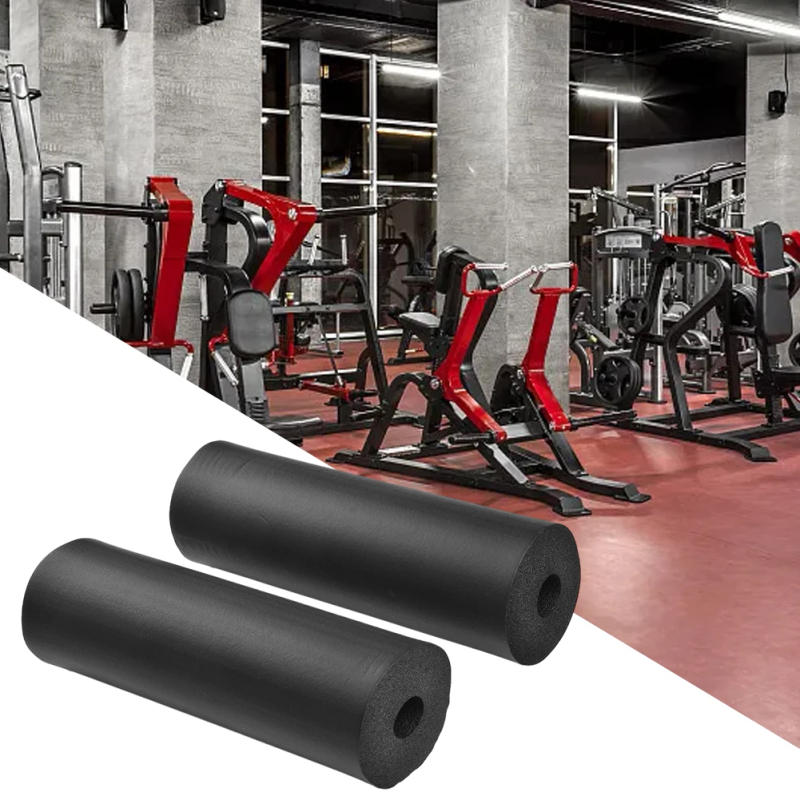 Description Picture 2 of item2PCS Foot Foam Pads Rollers Replacement For Leg-Extension For Weight Bench Weight Bench Inversion Tables Gym Exercise Roller