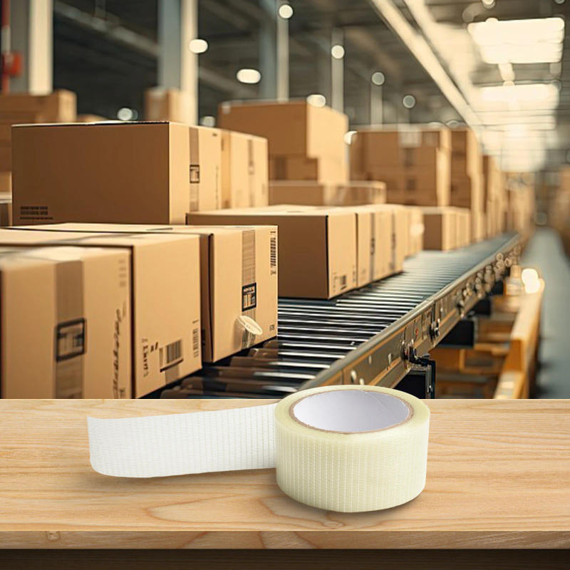 Description Picture 6 of itemMesh Fiberglass Tape For Mold Electrical Fixing Fiber Glue Single-Sided Tape Wear-Resistant Glass Fiber Reinforced Tape