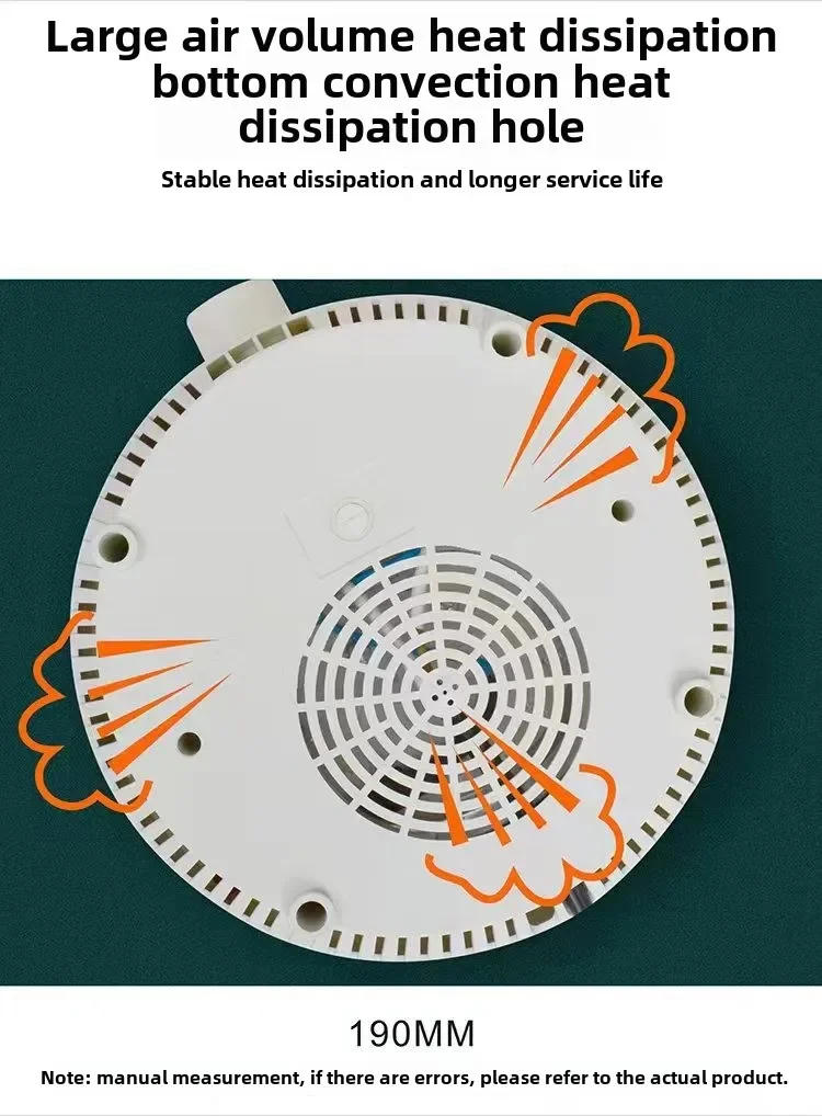 Description Picture 6 of itemElectric Induction Boiler Waterproof Plate Intelligent Hot Pot Stove Cooktop Burner Cooking Machine Heating Mini Furnace