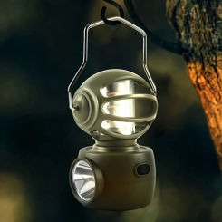 Portable Outdoor Camping Tent Lights Waterproof Retro Light Picnic Warm Light with Handle Hiking Emergency Lighting Tools