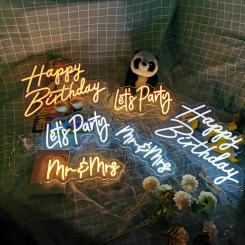 Custom Neon Sign Led Letters Private Neon Light Sign Personalised Name Business Design Wedding Logo Game Room Party Neon Letter