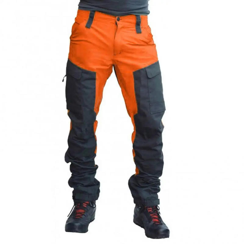 Description Picture 6 of itemNew Summer Mens Outdoor Casual Patchwork Tactical Fishing Pants Full Length Waterproof Climbing Cycling Trousers