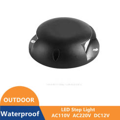 LED Underground Lamp 3W 6W Recessed Garden Lights Decking Outdoor Flooring DC12v Spotlight 220V Sidewalk Landscape Lighting 110V
