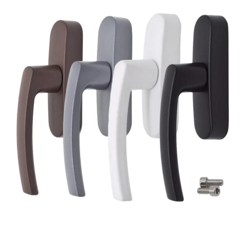 Description Picture 3 of itemZinc Alloy Plastic Steel Sliding Door Drive Knob Glass Window Furniture Handle Bathroom Balcony Pull Household Hardware Hole84