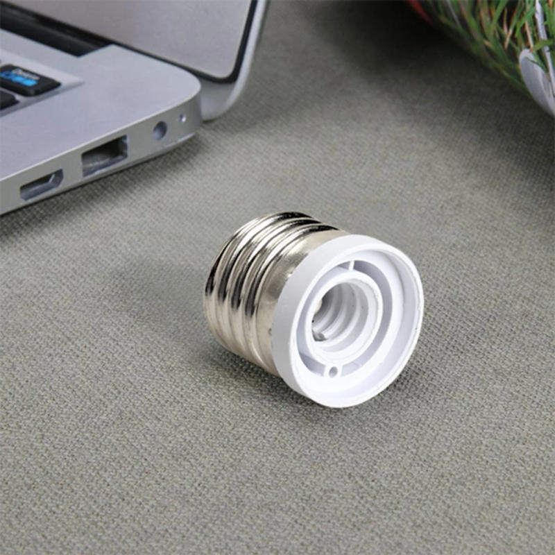 Description Picture 6 of itemE27 To E12 Bulbs Adapter Converter Lightweight Screw Bulb Outlet Converters Easy To Install Fireproof Lighting Accessories