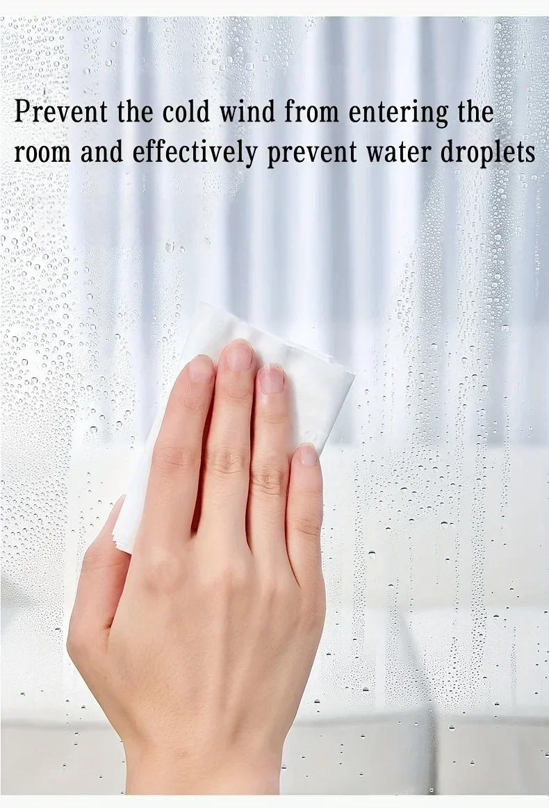 Description Picture 5 of itemEasy-Install No-Drill Winter Window Insulation Film for Windproof & Warm Seal - Cold Weather Protection