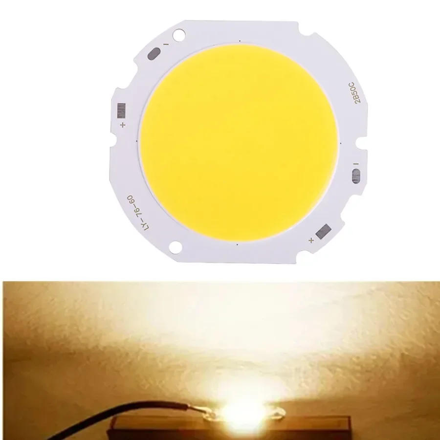 Description Picture 5 of itemHigh Power Ultra Bright LED COB Chip Light Source DC30V150V 50W Warm White for DIY LED Flood Light Bulbs Down Light Bulb Lamp