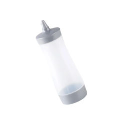 Liquid Dressing Container Viscous Squeeze Bottle Salad Condiment Dispenser Reusable