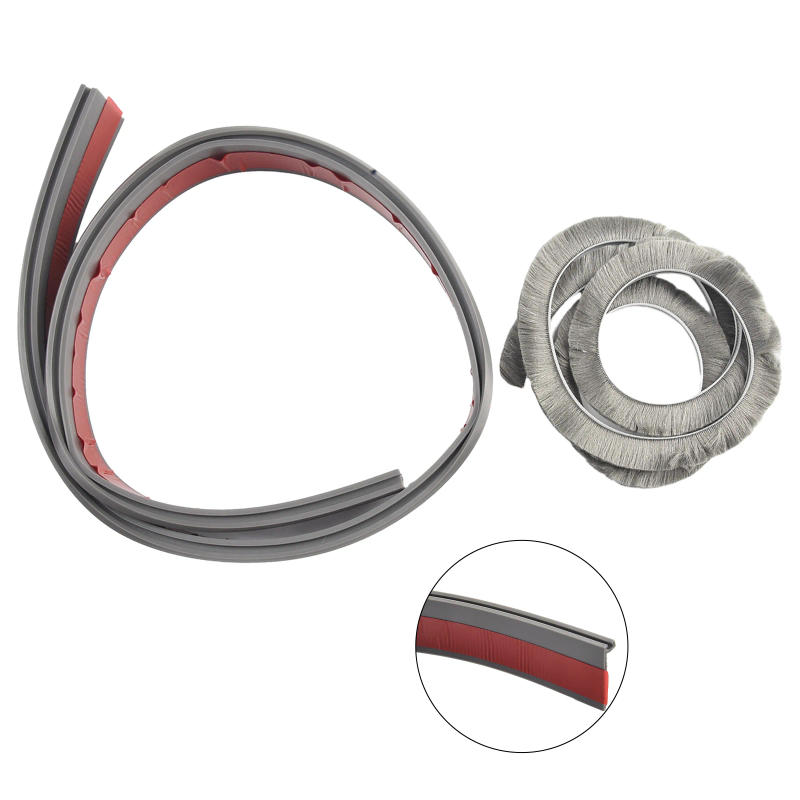 Description Picture 6 of itemDoor Seal Draft Stopper With Brush Door Bottom Seal Strip Weatherstrip Rubber Door Sweep Seal Adjustable Dustproof Soundproof