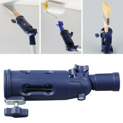 Paint Brush Extender Paint Roller Extension Pole Clamping Tool Telescopic Rod Paint Handle Tool for Painting the Ceiling