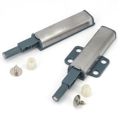 10/5/2 Sets Magnetic Push Latch Touch Door Catch Push to Open Cabinet  Damper Buffer Hardware Stainless Steel