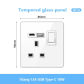 1Gang 13A USB C 18W