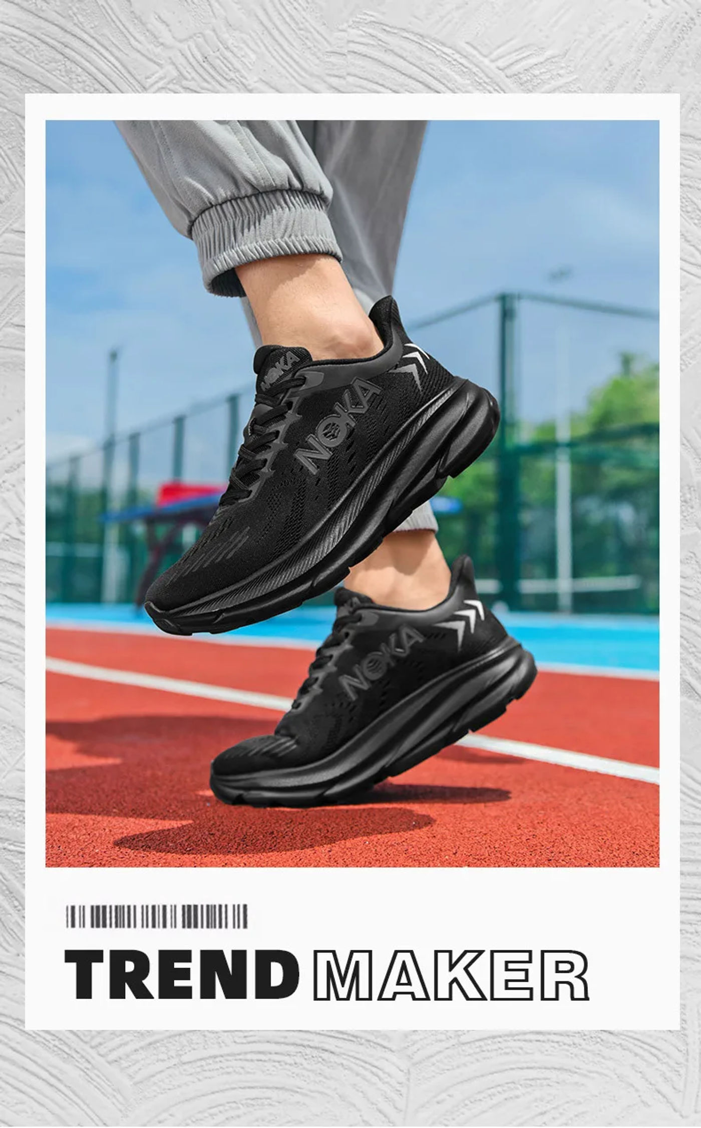 Description Picture 6 of item2024 NEW Men's Shoes Low Top Cushioning, Running Shoes Lightweight and Comfortable Mesh Sports Shoes Versatile Casual Shoes