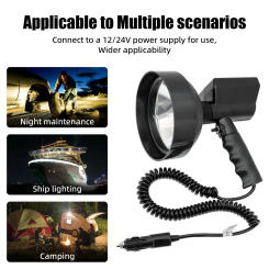 Portable Spotlights Hunting Spotlights Xenon Flashlight Portable Lighting Work Light Waterproof Flashlight HID Hunting Lamp